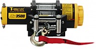 Лебедка электрическая T-max ATW PRO 3500 стальной трос