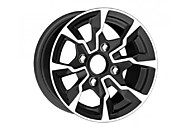 Диск колесный зад ATV800G 7.5x12H2 Гренадер (алмаз черный LZ/PCD-4x110, ET-21.5,DIA-61, Арт. 70963).