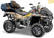 Снегоболотоход STELS ATV800 (PE) 2.0 K04 Экспедиция (Зеленый) черные диски